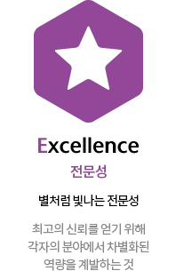 EXCELLENCE 전문성